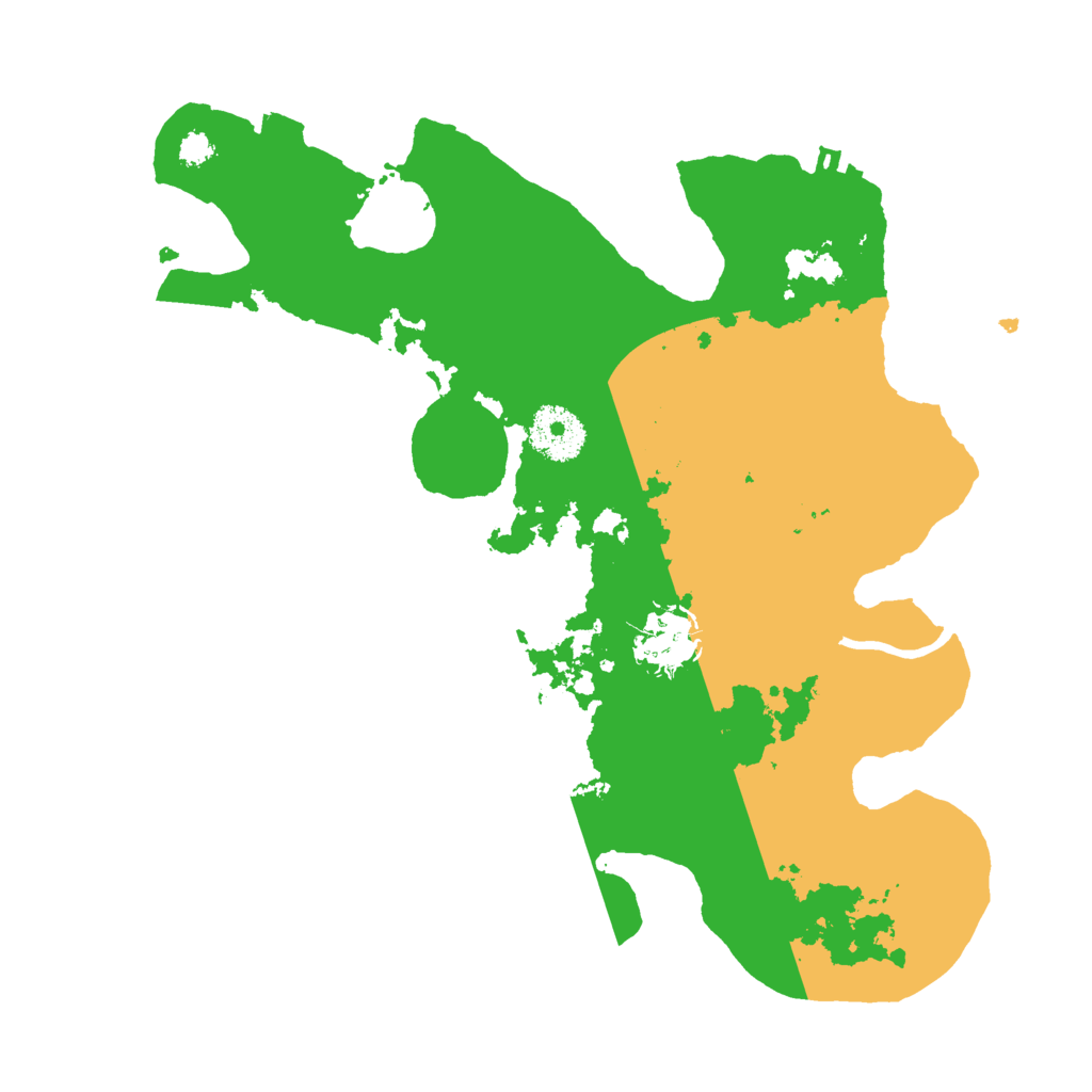 Biome Rust Map: Procedural Map, Size: 3000, Seed: 1623409