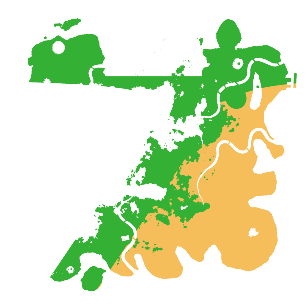 Biome Rust Map: Procedural Map, Size: 4250, Seed: 1694962121