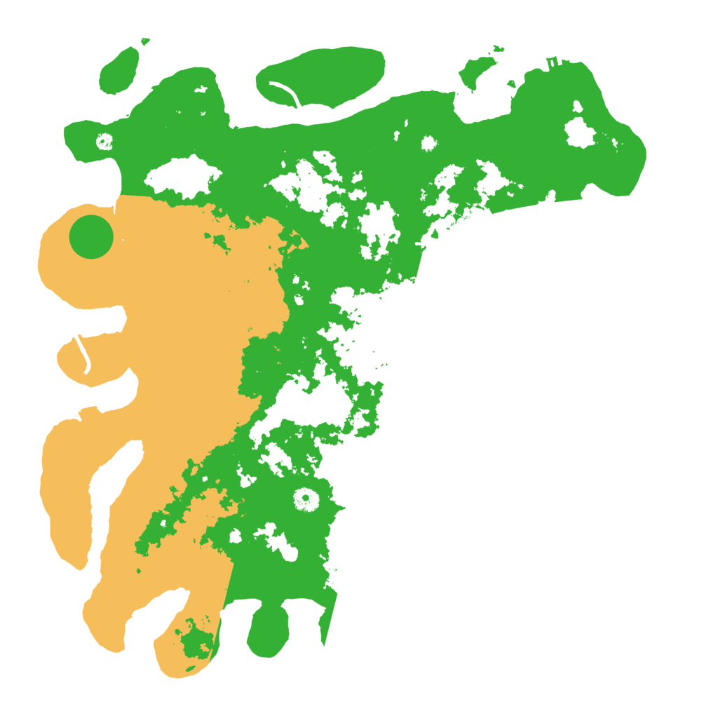 Biome Rust Map: Procedural Map, Size: 4300, Seed: 46413294