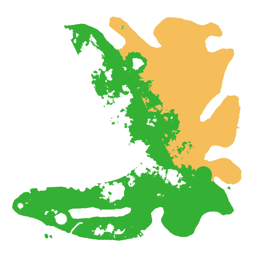 Biome Rust Map: Procedural Map, Size: 4000, Seed: 59691568