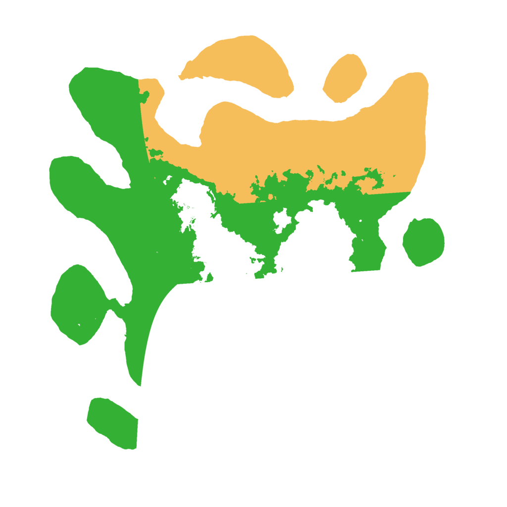 Biome Rust Map: Barren, Size: 2700, Seed: 417129603