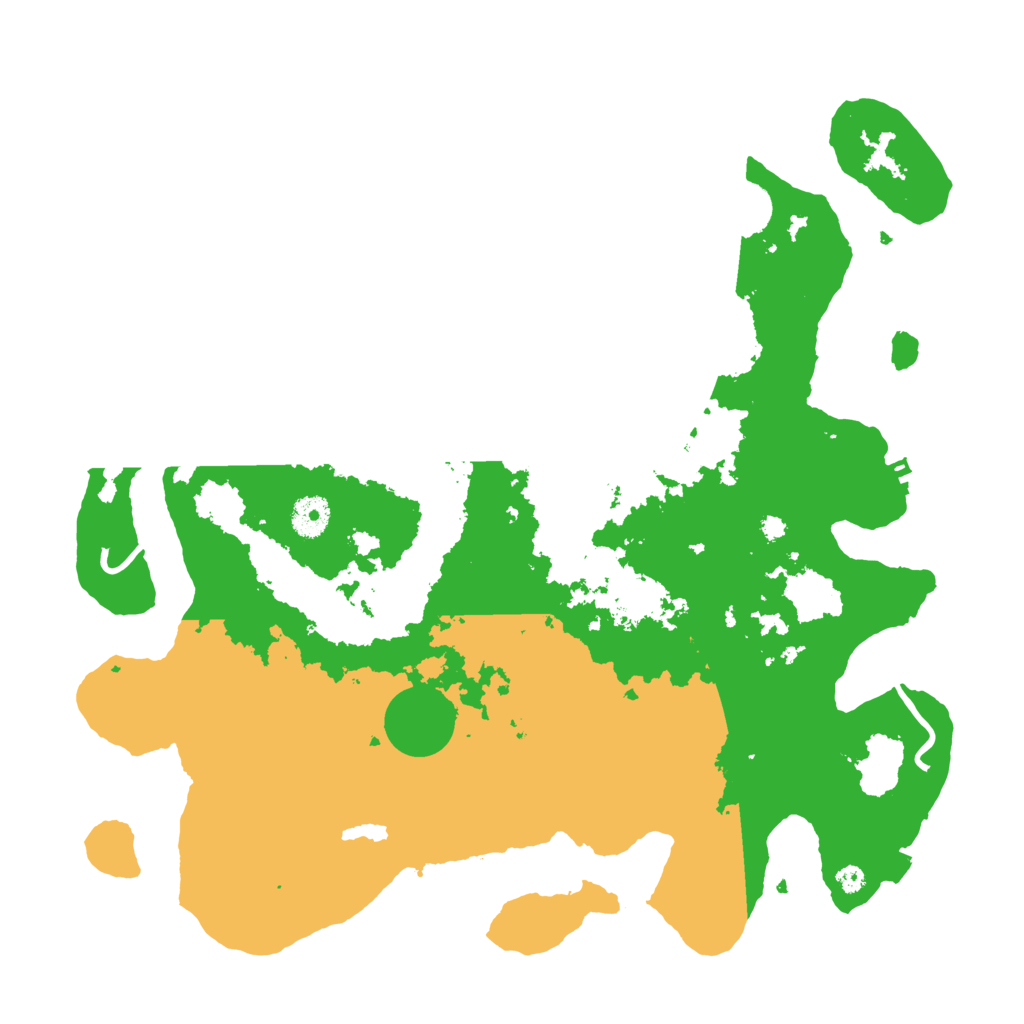Biome Rust Map: Procedural Map, Size: 3850, Seed: 32796888