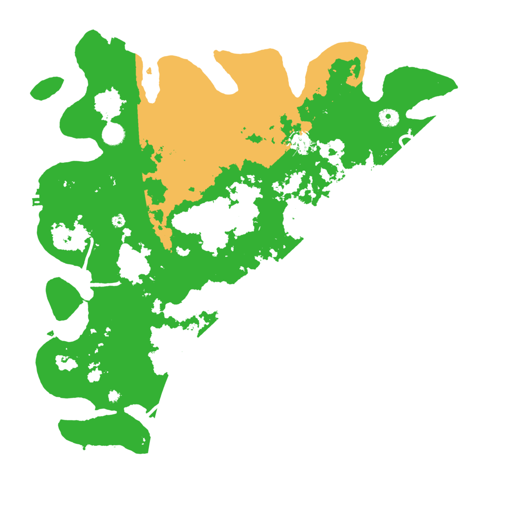 Biome Rust Map: Procedural Map, Size: 3950, Seed: 77976331