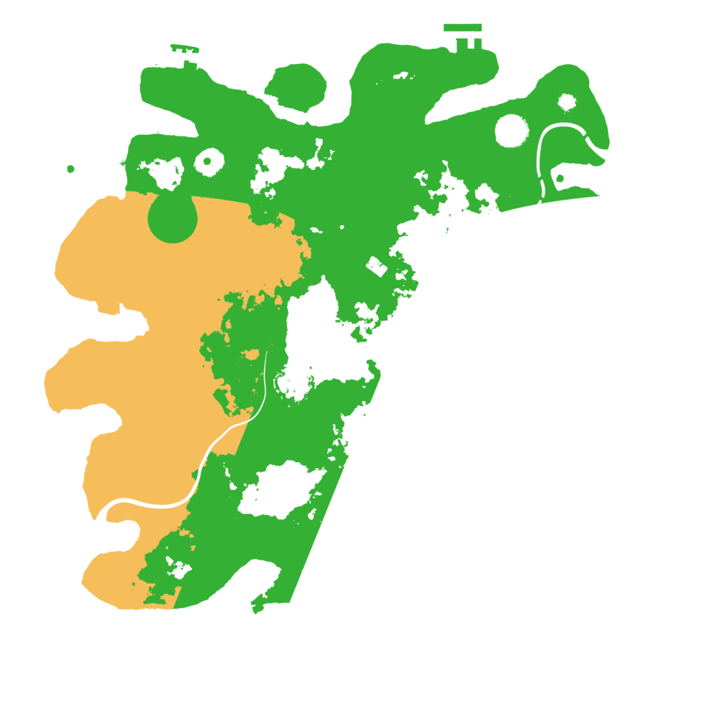 Biome Rust Map: Procedural Map, Size: 3750, Seed: 24119157