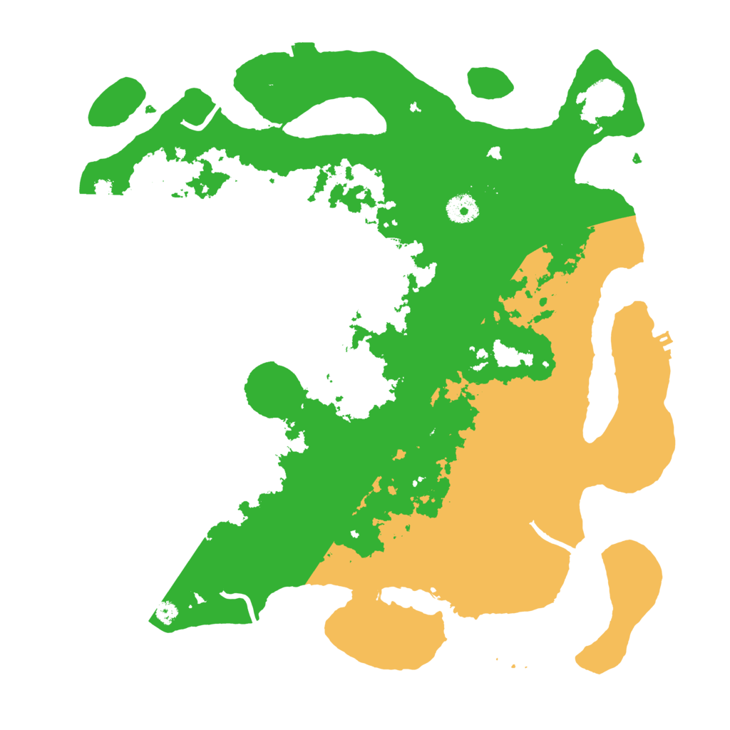 Biome Rust Map: Procedural Map, Size: 3650, Seed: 42031289