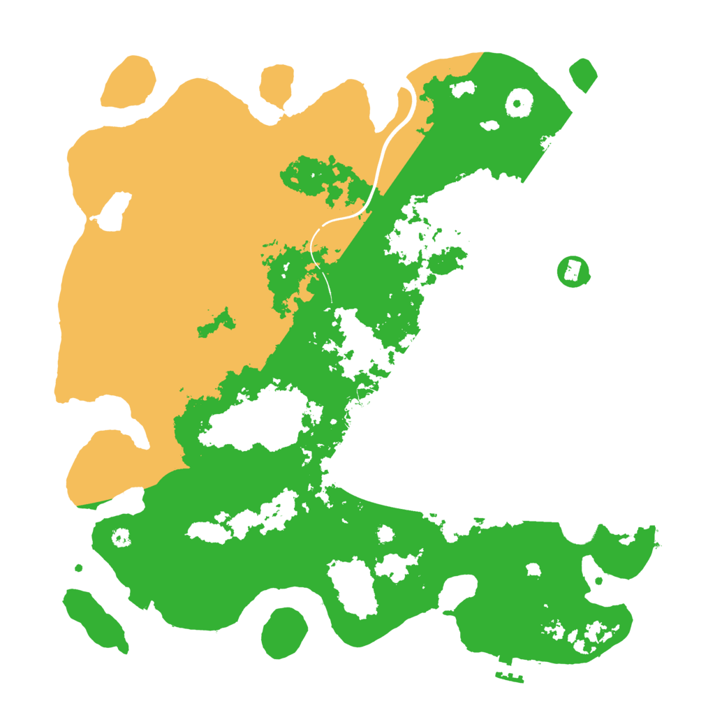 Biome Rust Map: Procedural Map, Size: 3750, Seed: 75413616