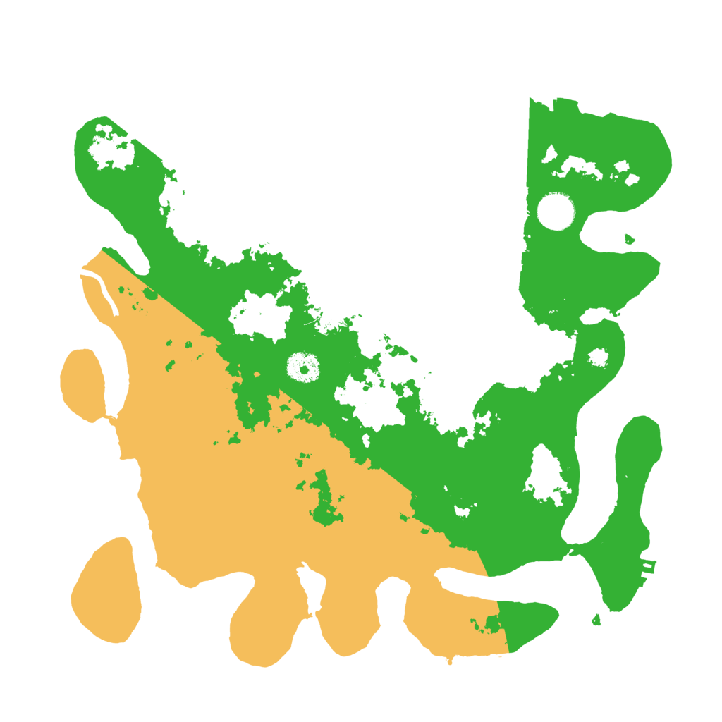 Biome Rust Map: Procedural Map, Size: 3400, Seed: 87413031