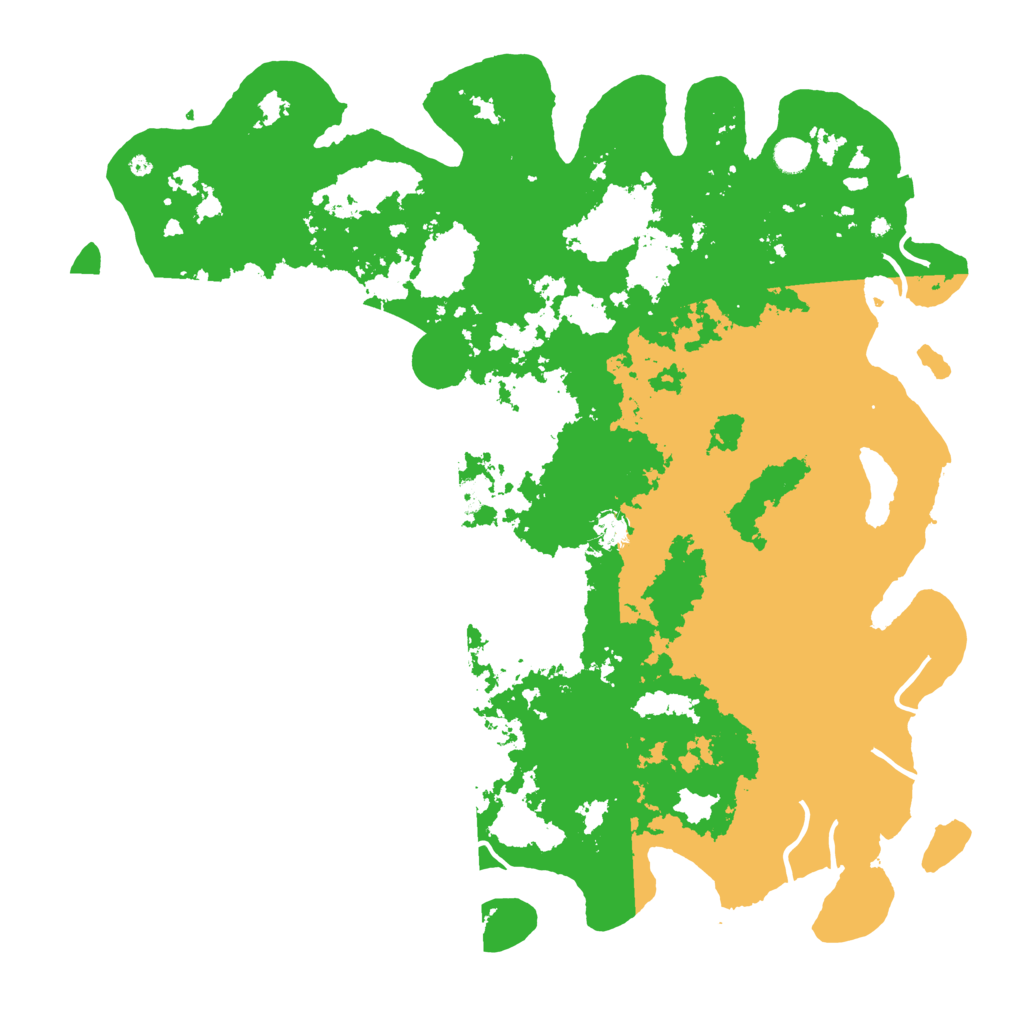 Biome Rust Map: Procedural Map, Size: 5000, Seed: 533663