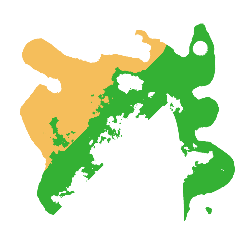 Biome Rust Map: Barren, Size: 3000, Seed: 55634322