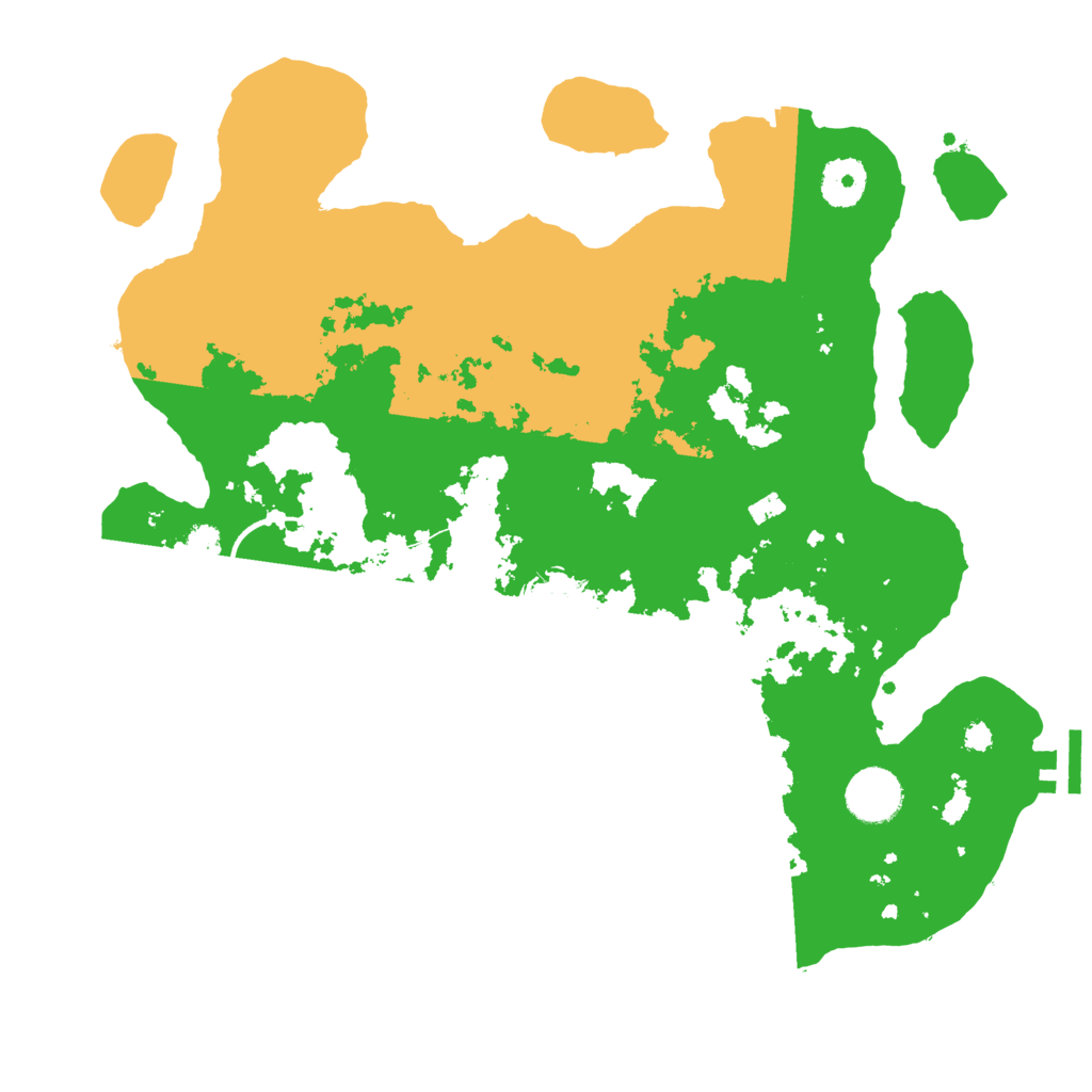 Biome Rust Map: Procedural Map, Size: 3450, Seed: 6942000