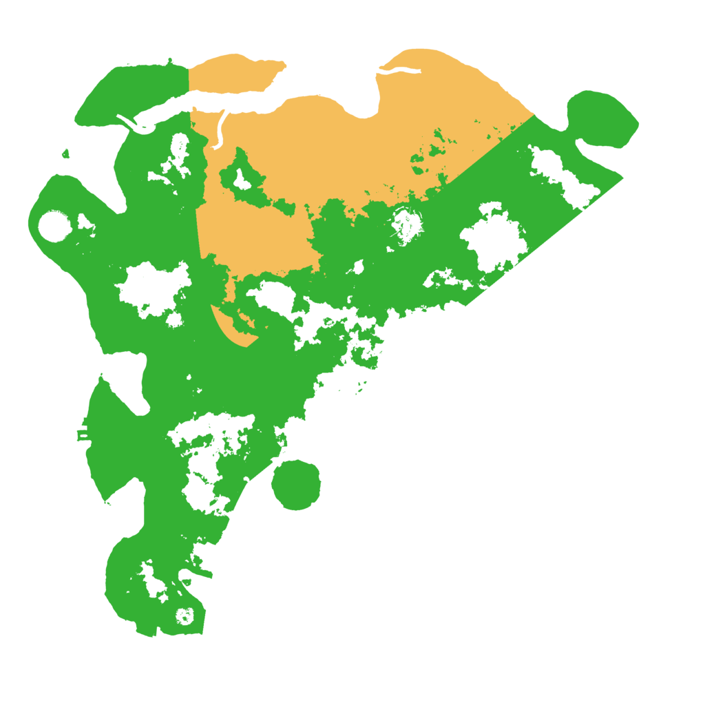 Biome Rust Map: Procedural Map, Size: 4000, Seed: 245892188
