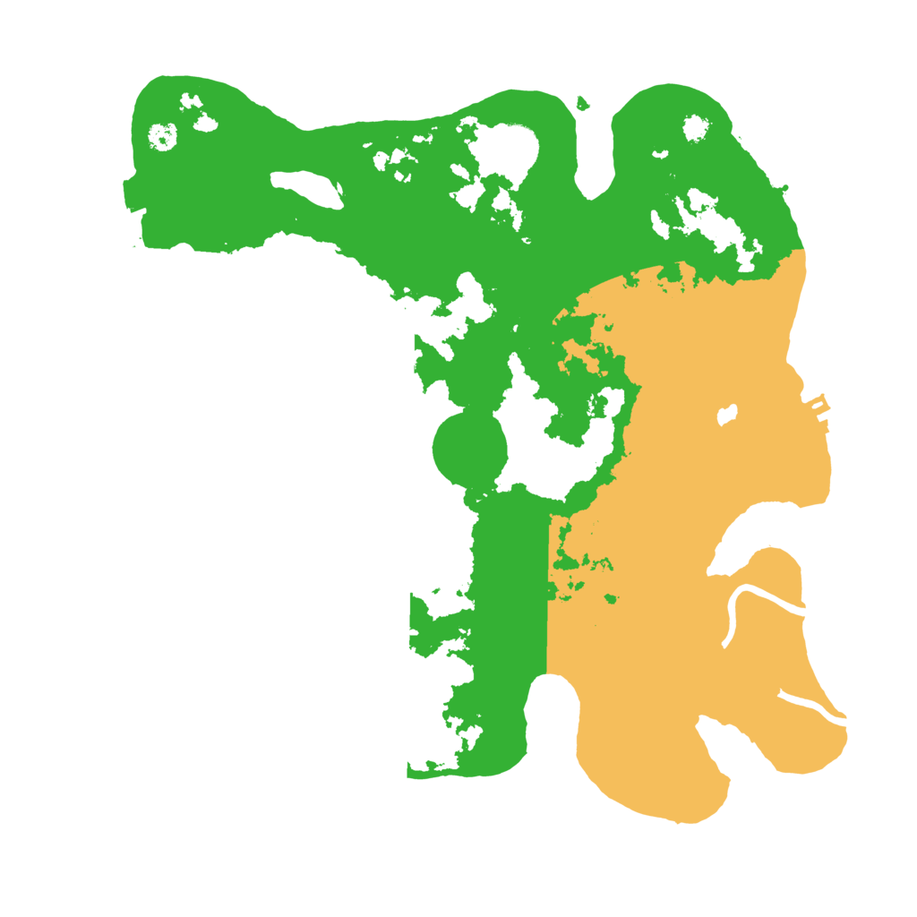 Biome Rust Map: Procedural Map, Size: 3250, Seed: 2113539038