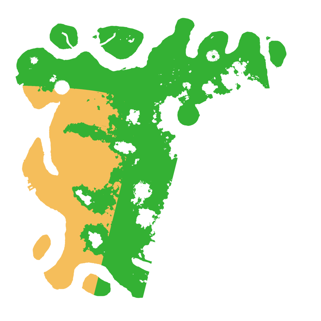 Biome Rust Map: Procedural Map, Size: 3950, Seed: 5354071