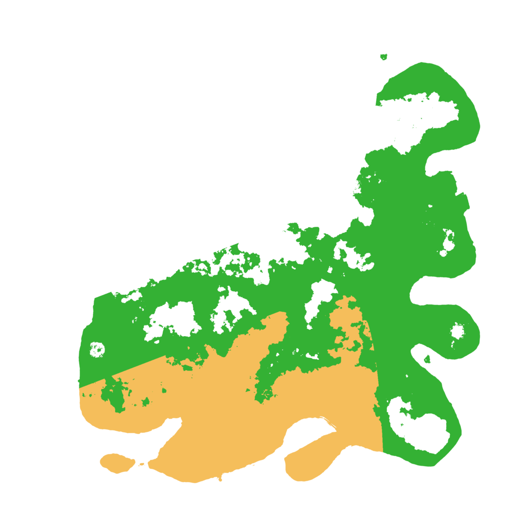 Biome Rust Map: Procedural Map, Size: 3450, Seed: 81629359