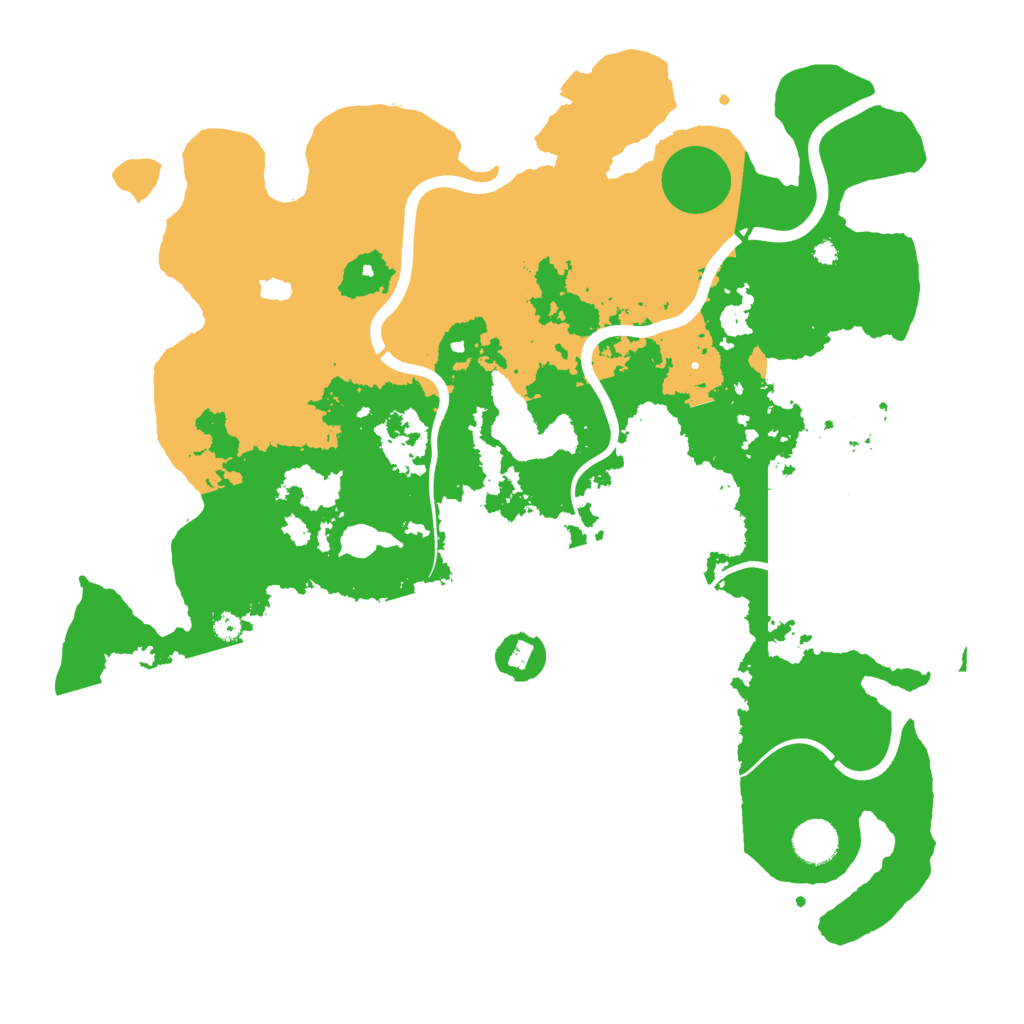 Biome Rust Map: Procedural Map, Size: 4000, Seed: 6145846