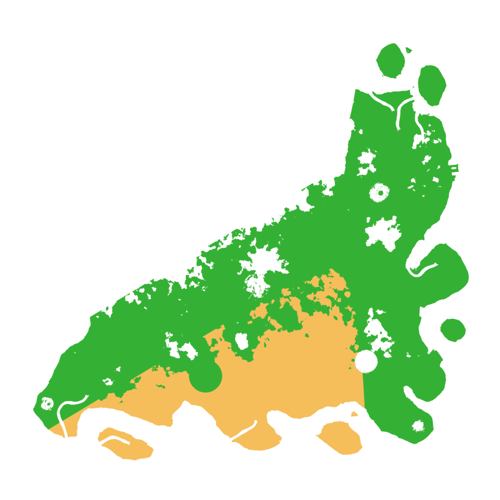 Biome Rust Map: Procedural Map, Size: 4000, Seed: 75452753