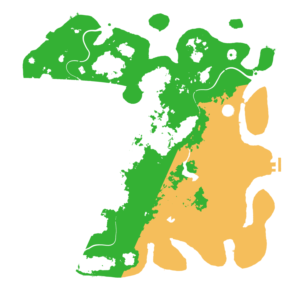 Biome Rust Map: Procedural Map, Size: 4250, Seed: 90651454