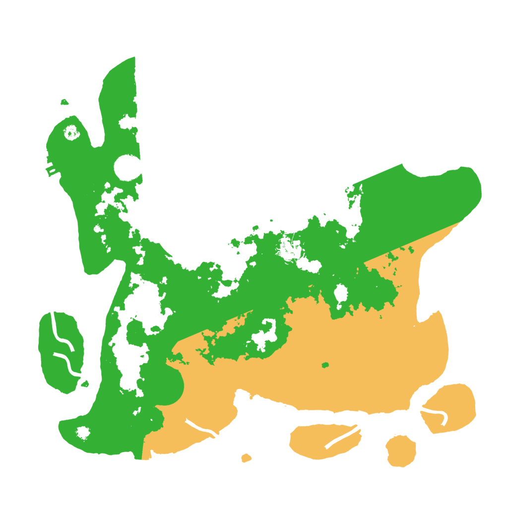 Biome Rust Map: Procedural Map, Size: 3450, Seed: 89361885