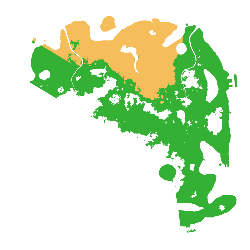 Biome Rust Map: Procedural Map, Size: 4100, Seed: 21617641