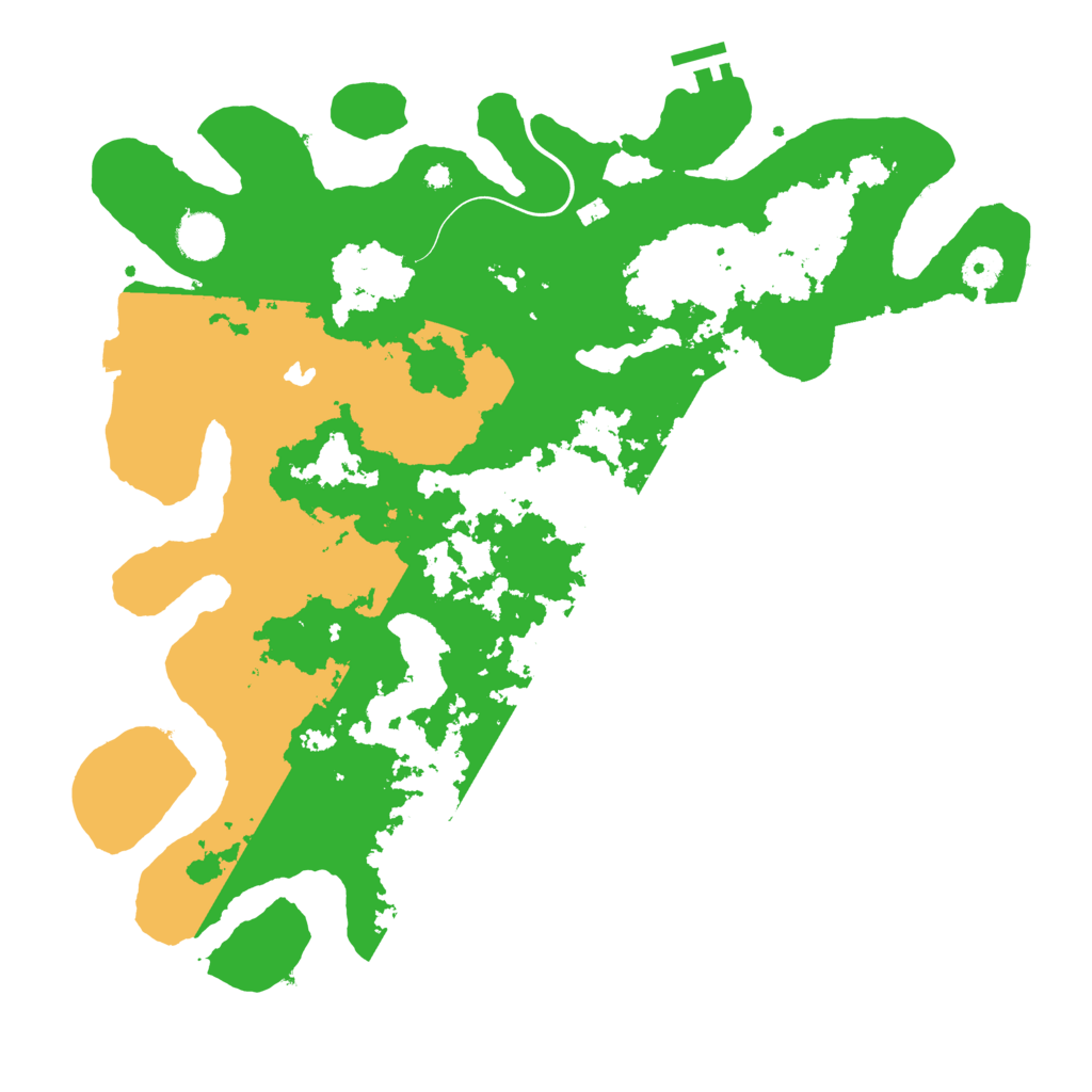 Biome Rust Map: Procedural Map, Size: 4000, Seed: 95448714