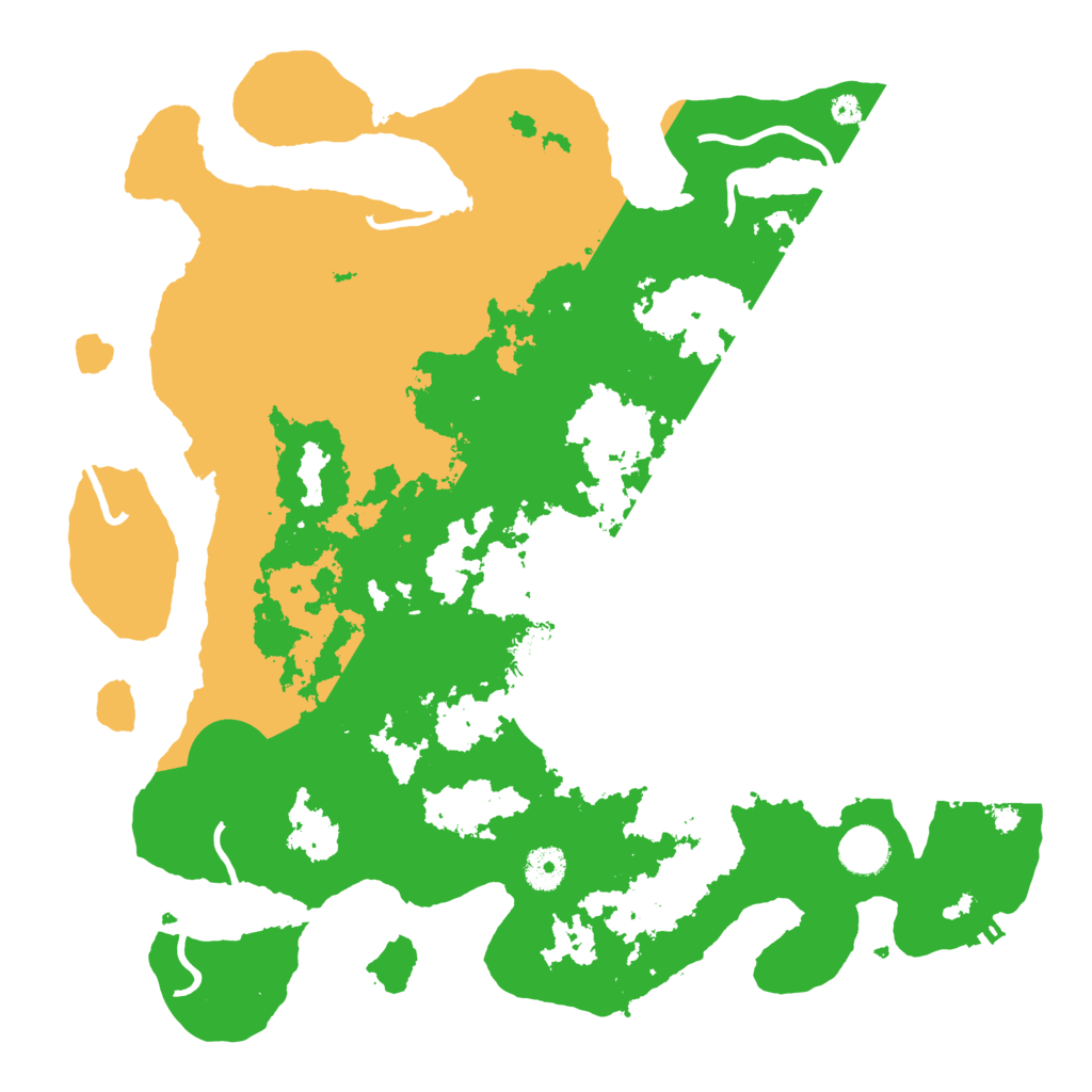 Biome Rust Map: Procedural Map, Size: 3850, Seed: 51648689