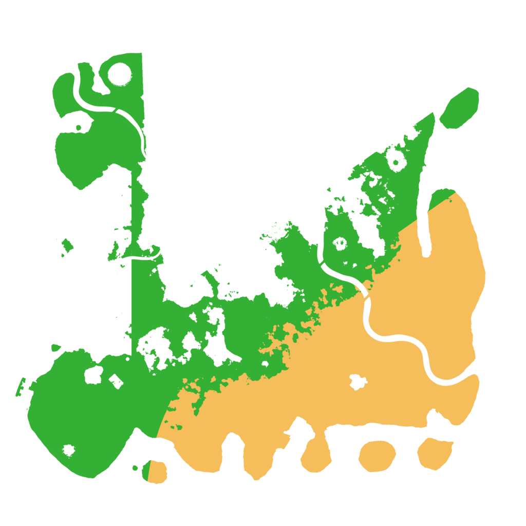 Biome Rust Map: Procedural Map, Size: 4000, Seed: 728404808