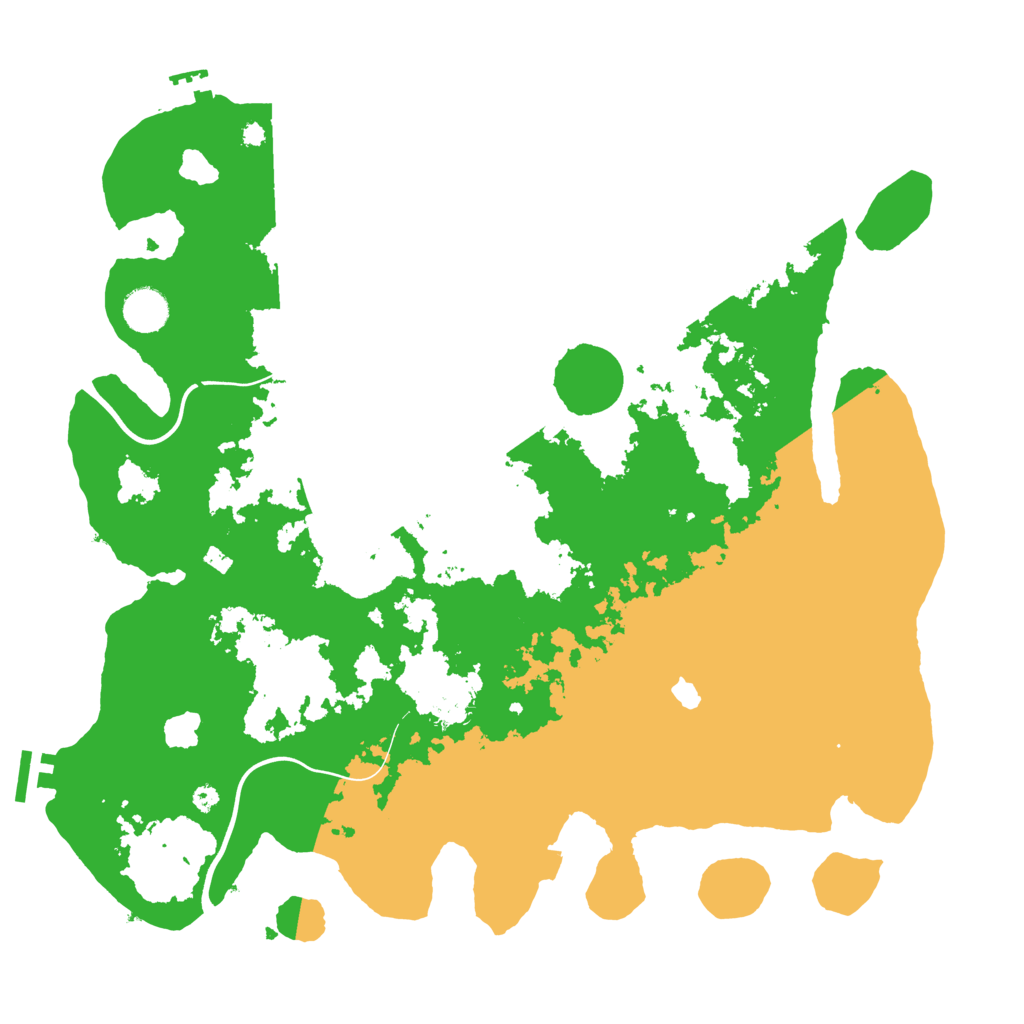 Biome Rust Map: Procedural Map, Size: 4000, Seed: 728404808