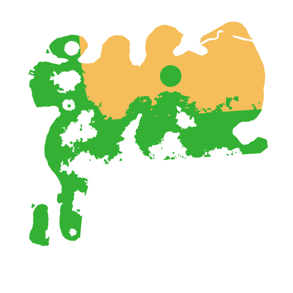 Biome Rust Map: Procedural Map, Size: 3600, Seed: 908397