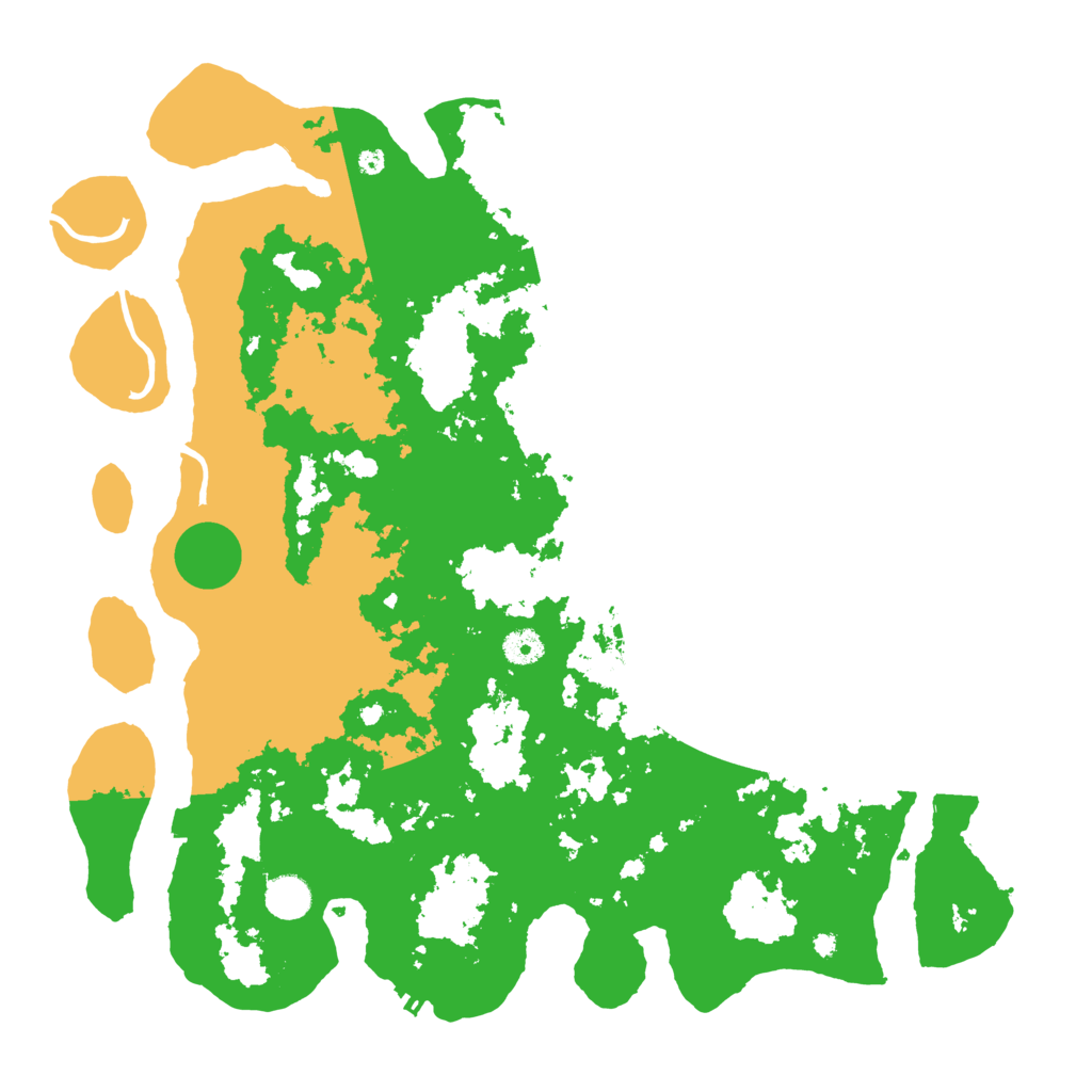 Biome Rust Map: Procedural Map, Size: 4300, Seed: 65040064