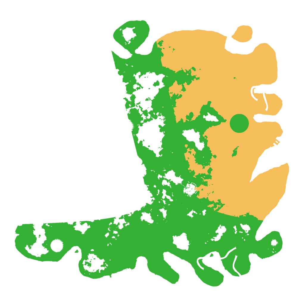 Biome Rust Map: Procedural Map, Size: 4250, Seed: 91544049
