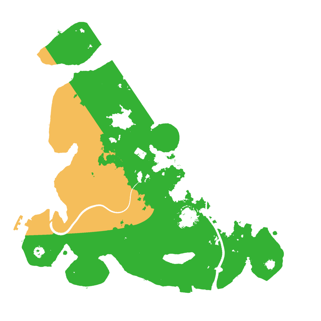 Biome Rust Map: Procedural Map, Size: 3000, Seed: 223873574