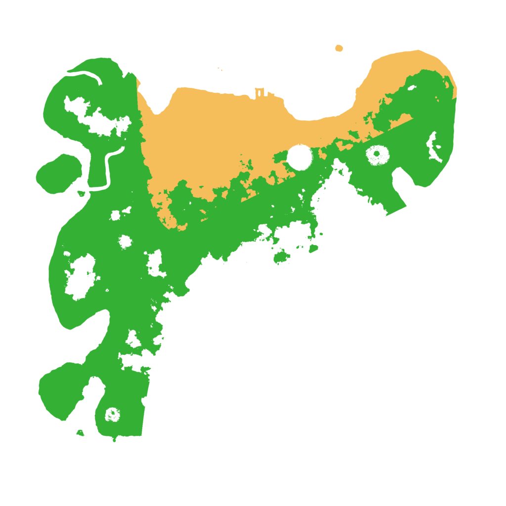 Biome Rust Map: Procedural Map, Size: 3500, Seed: 55225890