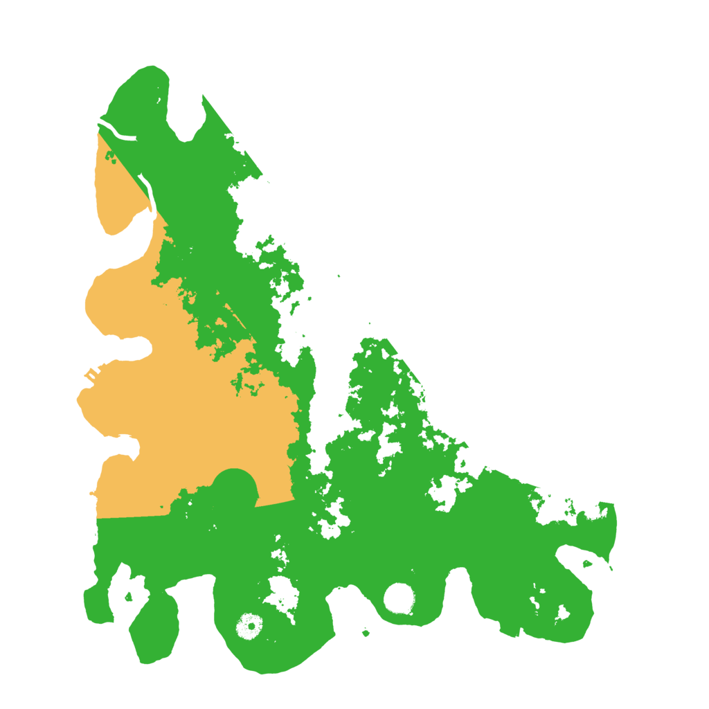 Biome Rust Map: Procedural Map, Size: 4100, Seed: 75091601