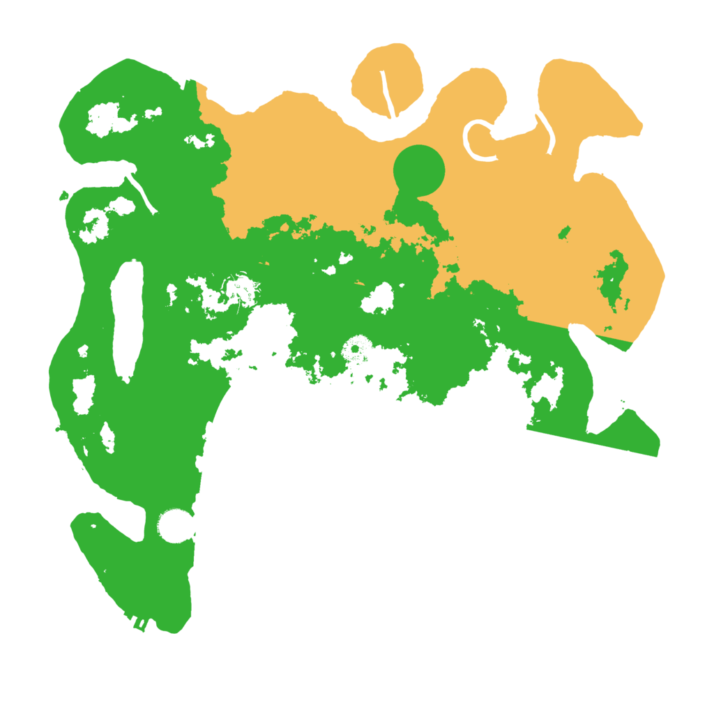 Biome Rust Map: Procedural Map, Size: 3650, Seed: 8804230