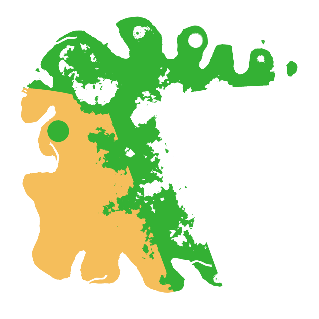 Biome Rust Map: Procedural Map, Size: 3900, Seed: 77122173