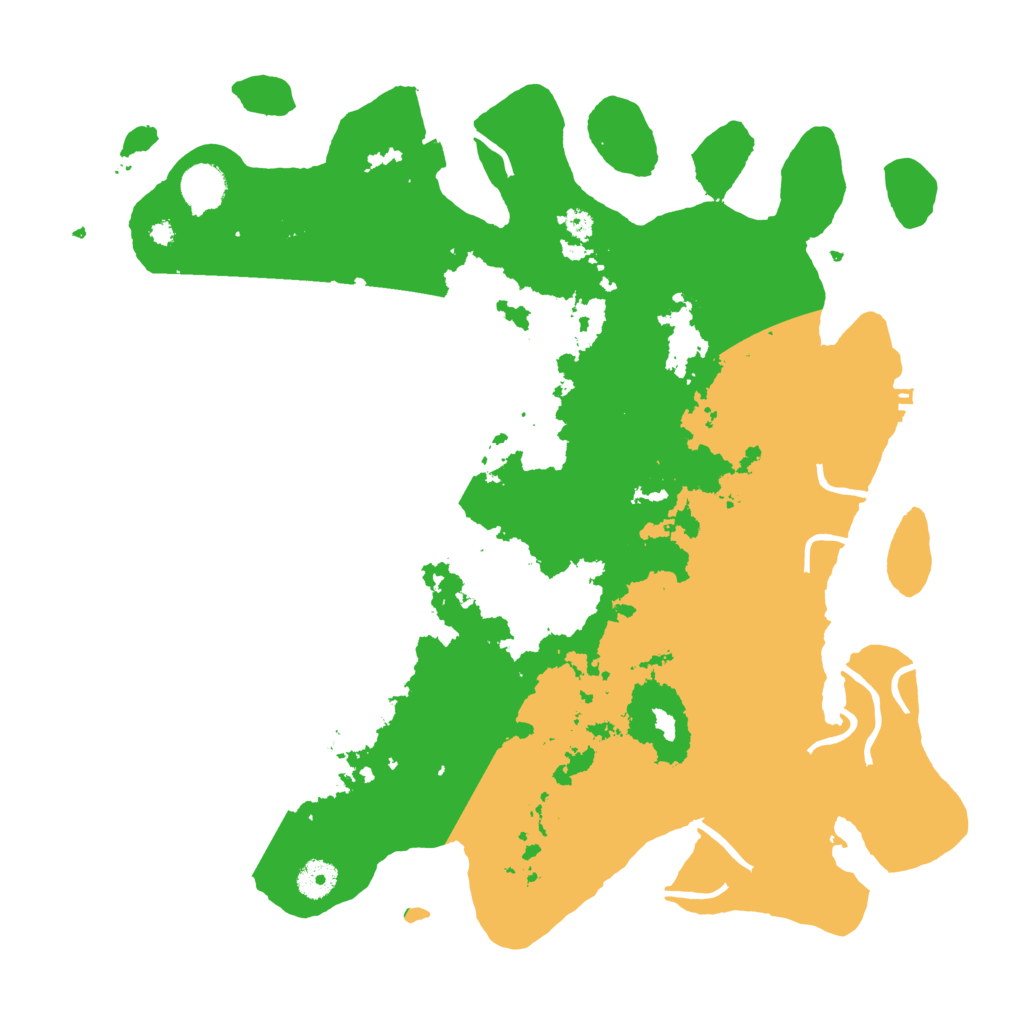 Biome Rust Map: Procedural Map, Size: 4000, Seed: 4142262