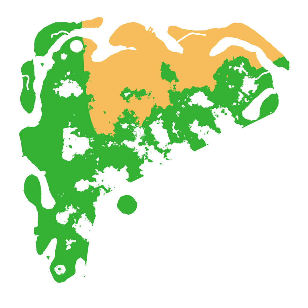 Biome Rust Map: Procedural Map, Size: 4400, Seed: 4697508