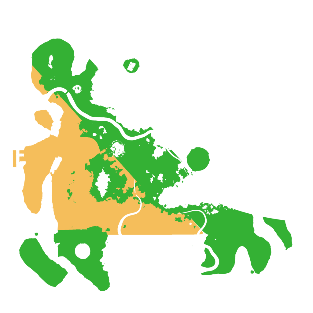 Biome Rust Map: Procedural Map, Size: 3750, Seed: 4320115
