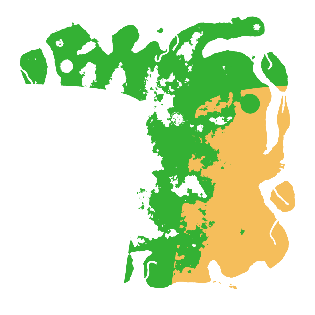 Biome Rust Map: Procedural Map, Size: 4300, Seed: 11070828