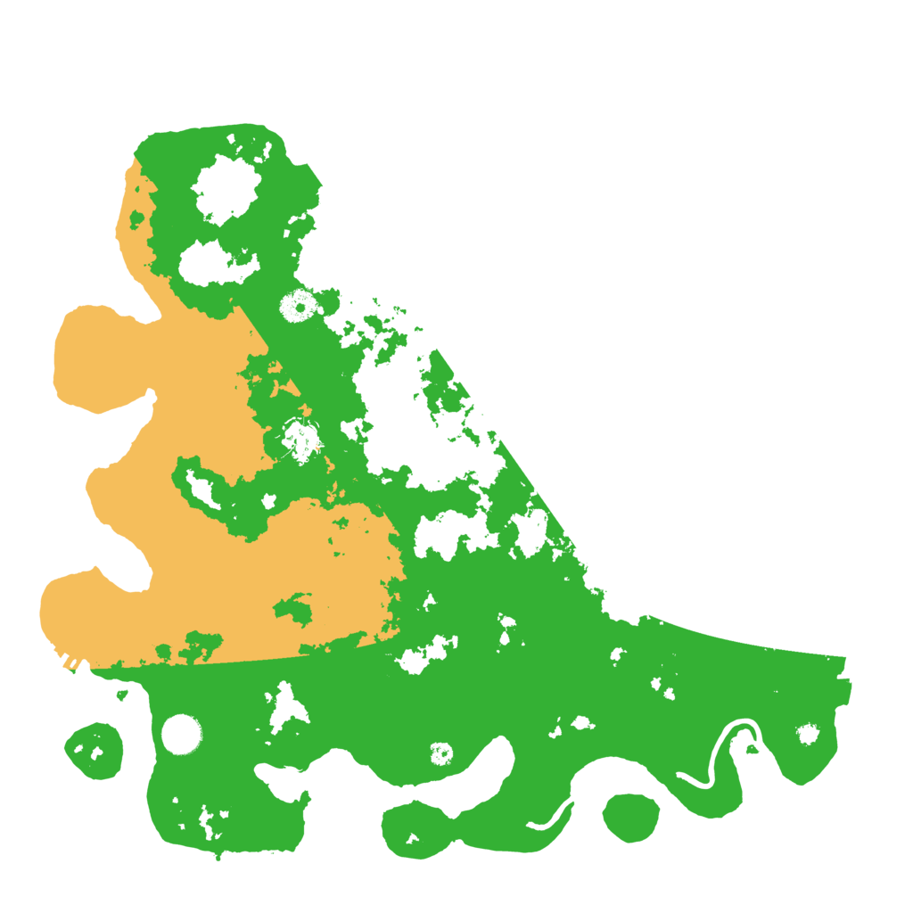 Biome Rust Map: Procedural Map, Size: 4000, Seed: 1664