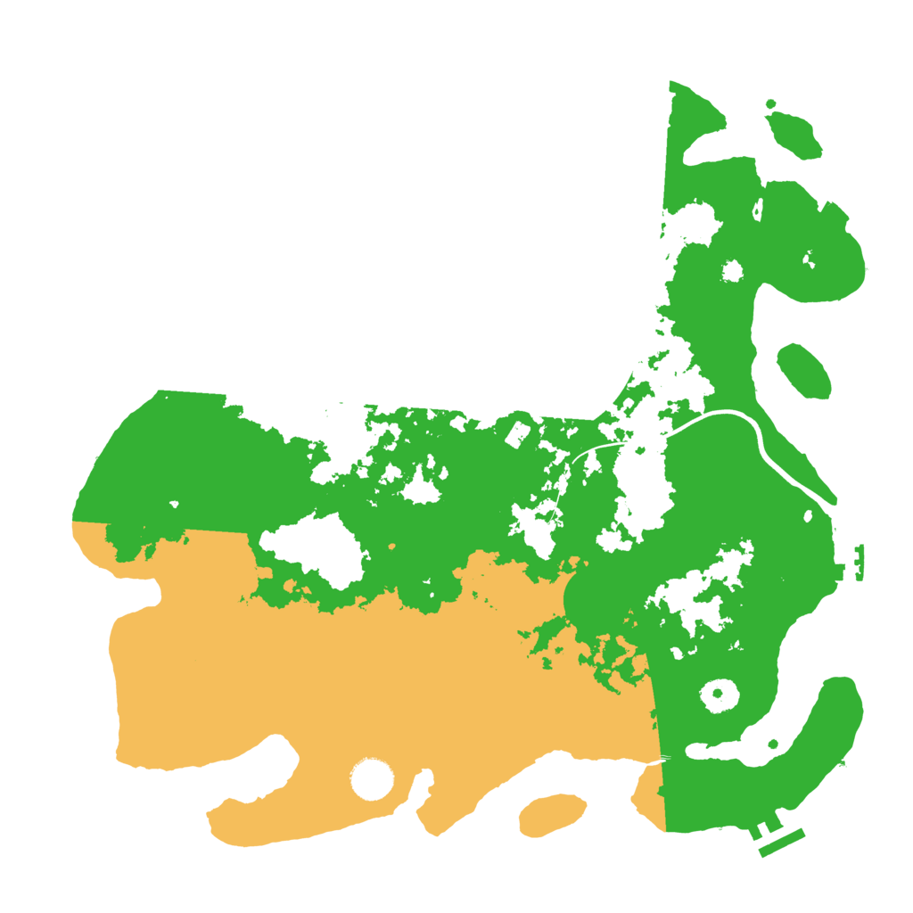 Biome Rust Map: Procedural Map, Size: 3800, Seed: 1897342