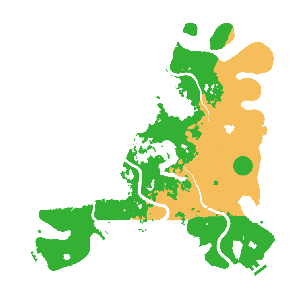 Biome Rust Map: Procedural Map, Size: 4000, Seed: 335343020