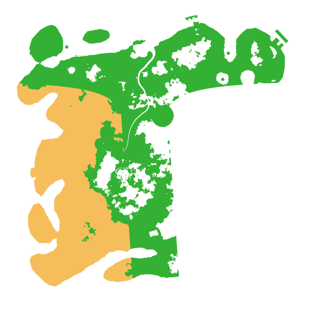 Biome Rust Map: Procedural Map, Size: 3850, Seed: 28959229