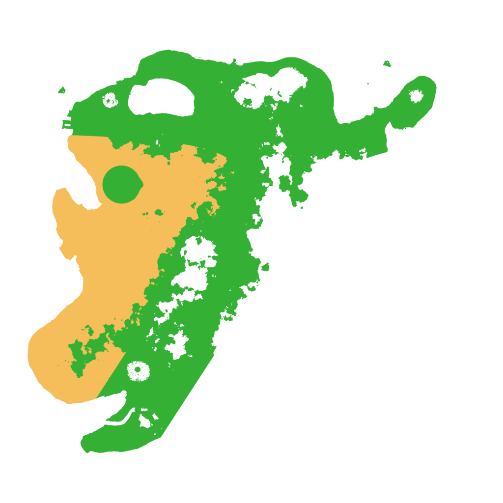Biome Rust Map: Procedural Map, Size: 3500, Seed: 446031872
