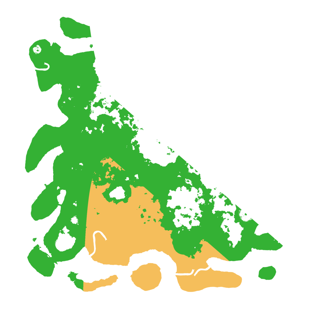 Biome Rust Map: Procedural Map, Size: 3950, Seed: 69090062
