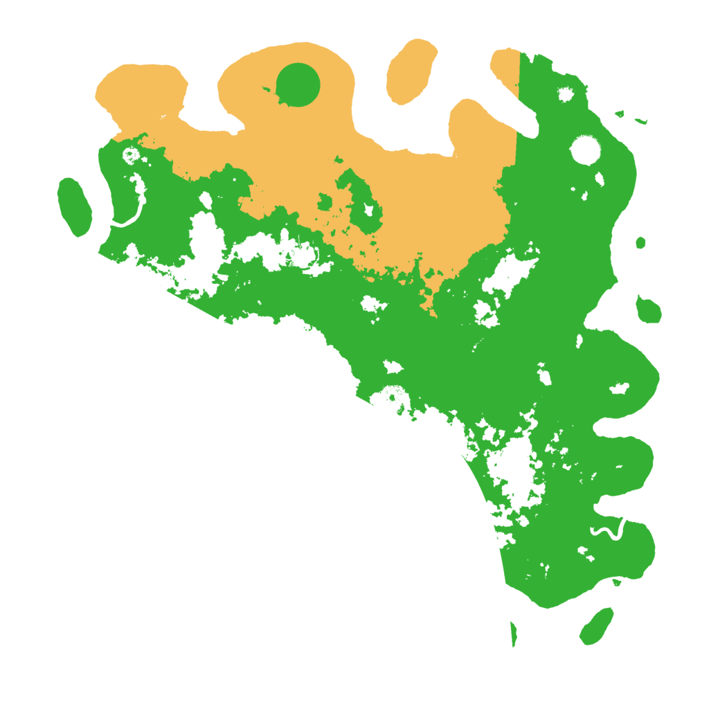 Biome Rust Map: Procedural Map, Size: 4250, Seed: 76904054