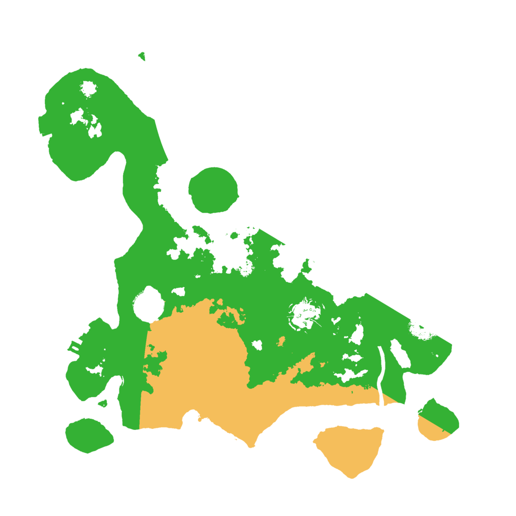 Biome Rust Map: Procedural Map, Size: 3000, Seed: 16822