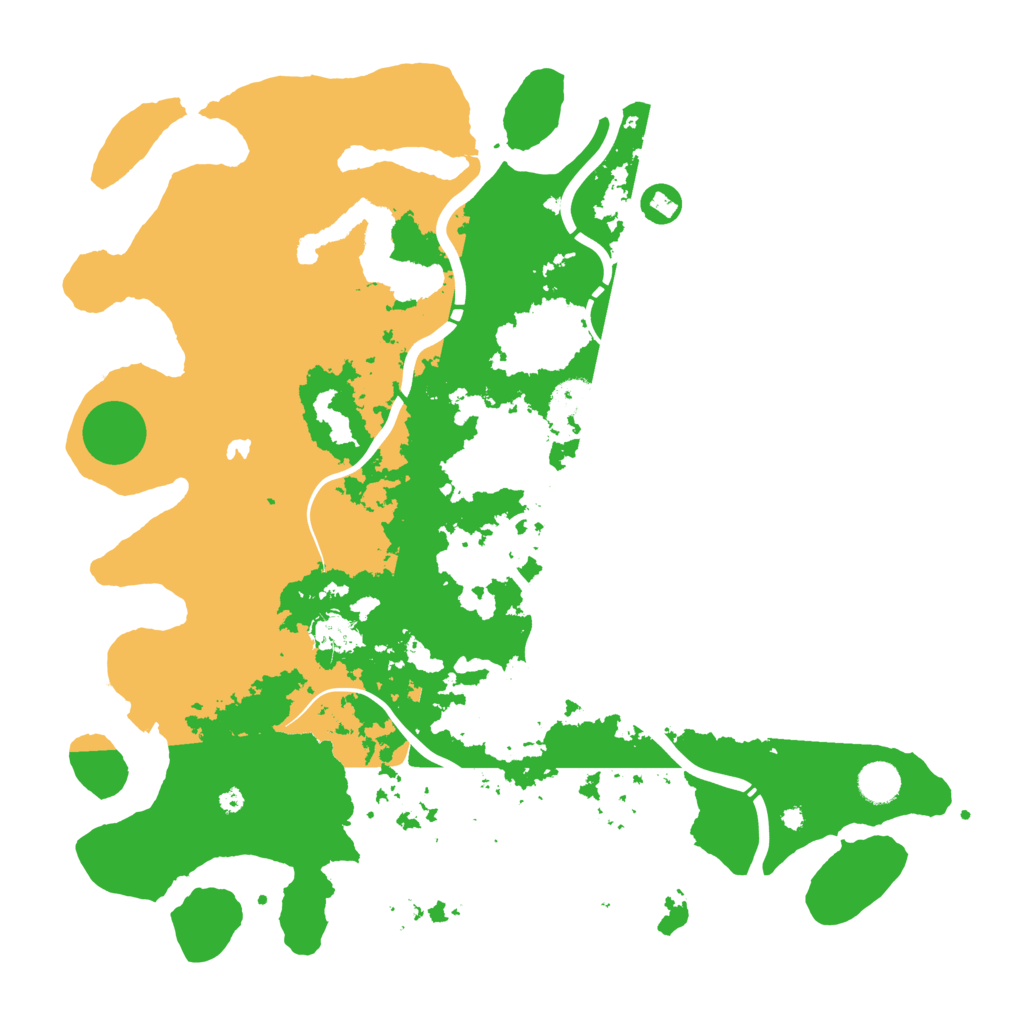 Biome Rust Map: Procedural Map, Size: 4250, Seed: 103321