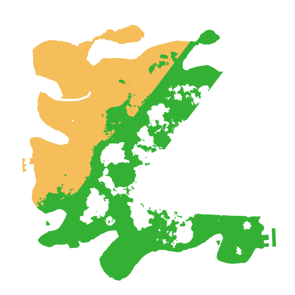 Biome Rust Map: Procedural Map, Size: 3250, Seed: 446348199