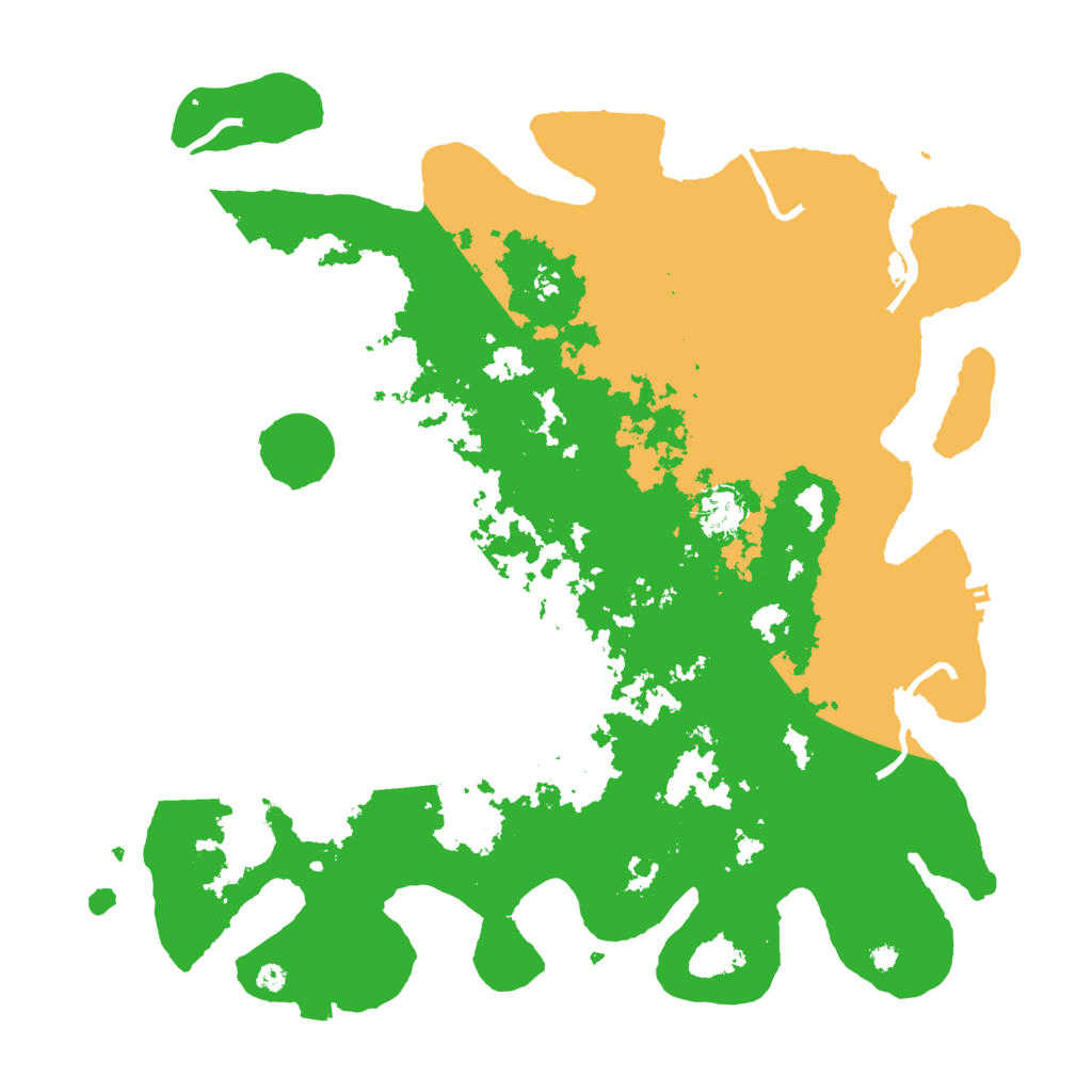 Biome Rust Map: Procedural Map, Size: 4000, Seed: 20231101